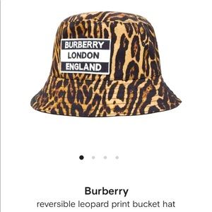 Burberry bucket hat
